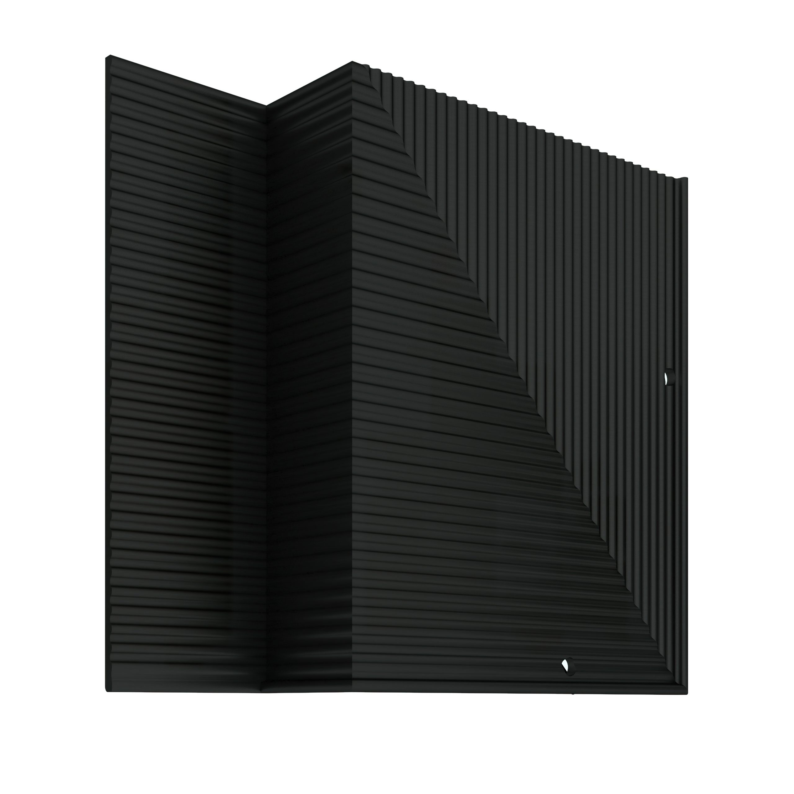 Заглушка для плинтуса Decaro правая Черный EC D005R